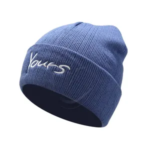 Dệt Kim Hat Skullies Thời Trang Hip Hop Mens Beanies Gorros Bonne Màu Vàng Màu Xám Màu Xanh Đen Beanie Thêu Người Đàn Ông Phụ Nữ Đan Cap