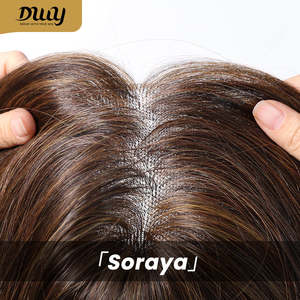 Soraya-DWY Libera Free Part Mid-Length Natural Straight Light Brown Synthetic <b>Wig</b> - Product Image 5