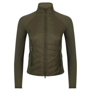 เสื้อแจ็คเก็ตขี่ม้าผู้หญิงคุณภาพสูง ผลิตตามสั่ง ผ้าฝ้าย/โพลีเอสเตอร์ แห้งเร็ว ระบายอากาศดี ดีไซน์ล่าสุด ผลิตจำนวนมาก ผลิตในปากีสถาน - Product Image 1