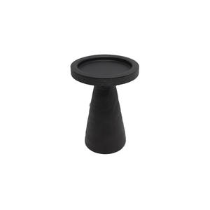 Elegant Design Metal <b>Candle</b> <b>Pillar</b> <b>Holder</b> <b>Black</b> Finished For Home Wedding Christmas Tabletop Lighting Decorations - Product Image 1