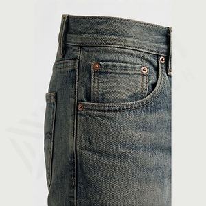 Jeans en denim 2025 pour hommes, pantalon slim, jeans skinny pour hommes, pantalon pour homme, vente en gros d'usine, respirant, droit, service OEM - Product Image 5