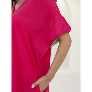 Vestido Kaftan Rumba con Cintura Natural - Product Image 6