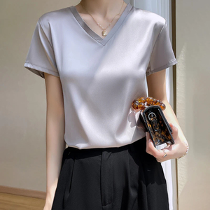 เสื้อยืดสั่งทำพิเศษ ผ้าฝ้าย 100% / ผ้าผสม ทรงปกติ สกรีนโลโก้ ปักลาย ระบายอากาศได้ดี เป็นมิตรกับสิ่งแวดล้อม แขนสั้น - Product Image 5