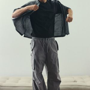 New Men's T Shirt Cotton High Quality Short Sleeve Men for Male Pure-color Leisure Man <b>Tops</b> Tshirt Tees - Product Image 4