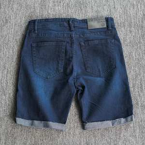 Design personnalisé brodé Street Style Summer Denim Washed Shorts Street Wear Jean Baggy Shorts pour hommes - Product Image 2