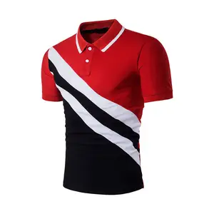 Neuankömmling Custom Style Casual Plain Kurzarm Golf Für Herren Polo T-Shirts Baumwolle Bestickt Plus Size Polo Shirts