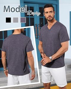 Camiseta cómoda para hombre de manga corta diseñada para marca privada personalizada y distribución al por mayor a granel - Product Image 4
