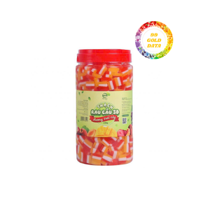 ขนมมะพร้าวเจลลี่นุ่มและเคี้ยวผสมสำหรับอาหารว่างสำเร็จรูปใช้ในร้านค้าและสายการบินการเดินทาง - Product Image 3