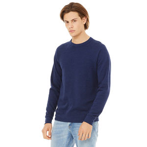 Pull-over à col rond 100% en coton pour hommes, sweat-shirt en polaire d'hiver, sweat-shirts à capuche longs avec logo brodé personnalisé - Product Image 2