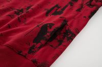 Vente en gros Pull Tie-Dye Sweat à capuche super doux pour hommes Graphique surdimensionné Hip Hop Streetwear Sweat à capuche décontracté Y2k Pull à capuche gothique