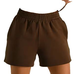 Pantalones Cortos Deportivos de Algodón para Mujer, con Bolsillo, Secado Rápido, Transpirables, para Invierno, con Logotipo Personalizado, Ajustados, 2026 - Product Image 1