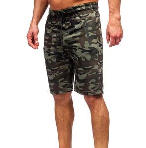 Short de survêtement en coton éponge française pour hommes, avec logo brodé personnalisé, style de la rue, coupe ample et respirante à séchage rapide écologique - Product Image 6