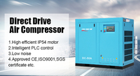Compresseur d'air rotatif portable DEHAHA 50 kW 60 CV 220 V 380 V
