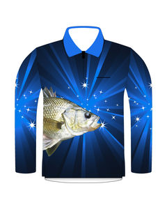 Camisetas de Pesca Sublimadas de Buena Calidad Hechas en Fábrica, Diseño Sublimado a Demanda del Cliente, Camisetas de Pesca Sublimadas - Product Image 5