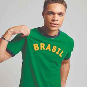 Ringer T Shirt Coton Unisexe Impression Personnalisée Tissu Doux Ras Du Cou Tee pour Hommes Femmes et Jeunes Approvisionnement En Vrac - Product Image 3