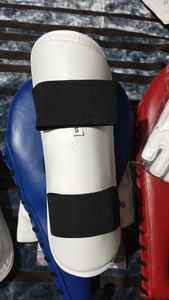 Wholesale Taekwondo Arm Shin Leg Guard | PU <b>Leather</b> EVA Foam Protective Gear OEM Manufacturer - Product Image 4