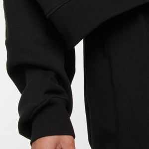 Top corto de algodón 100% de marca, sudaderas con capucha para gimnasio para mujer, ropa de calle informal con hombros caídos, Sudadera con capucha estampada de gran tamaño para niñas - Product Image 3