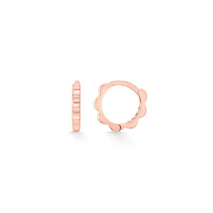 ต่างหูแบบหนีบ รุ่น Fine Cuff สีบลัชออน พร้อมต่างหูแบบห่วงและแบบกอดหู ชุดต่างหูสีทอง - Product Image 5
