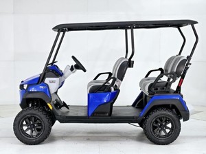 Electric 4 Passenger Neighborhood Utility Vehicle Smart Low Speed <b>Transport</b> Cart with Long Range Battery - Product Image 3