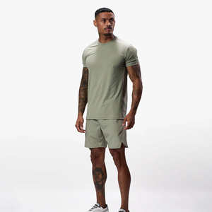 Logo personnalisé été t-shirts Shorts vêtements de détente femmes ensembles modal entraînement deux 2 pièces ensemble pour les femmes - Product Image 5