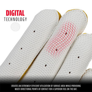 Meilleure vente d'usine de gros Gants de frappeur de baseball Gants de frappeur en cuir de chèvre Gants de frappeur de baseball respirants et confortables - Product Image 3