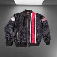 Vente en gros vestes noires en satin de baseball oxford Bomber brodées Vestes de baseball en satin Veste de baseball personnalisée