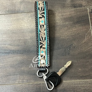 Nuevo Llavero de Cuero Genuino de Diseño Personalizado de Lujo, Correa de Muñeca, Cordones para Llaves, Regalo, Accesorios para Llaves de Bolso - Product Image 1