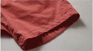 Hot Selling Men's Cargo <b>Shorts</b> Soft Cotton Custom logo Printing Embroidery Man <b>Short</b> Pants Back Pockets And Front <b>Zipper</b>-Pockets - Product Image 5