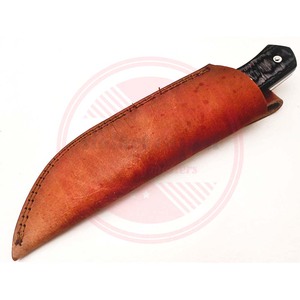 Wholesale Damascus tracker <b>Knives</b>\Camping Tracker Stainless Steel Wooden Handle <b>Knives</b> With Leather Sheath - Product Image 3