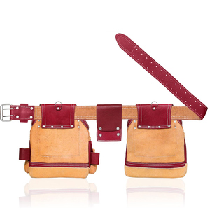 Best Quality Durable Leather <b>Tool</b> <b>Kit</b> <b>Bag</b> With OEM Service Full Customize Leather Knife <b>Tool</b> <b>Bag</b> In Solid Color - Product Image 4