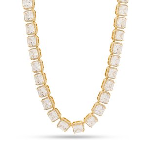 สร้อยคอ925หรูสีเงินสเตอร์ลิงทันสมัยสร้อยคอแนวโบราณของผู้หญิงสร้อยคอเพชรมอสซาไนต์ดีไซน์ใหม่ - Product Image 4