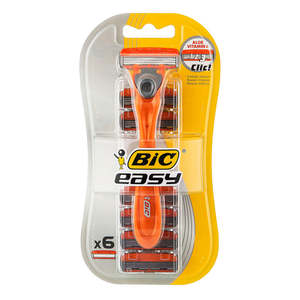 <b>BIC</b> Easy Handle+6H <b>Razors</b> - Product Image 1
