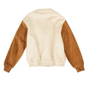 High Quality Add Custom Logos Chenille Acrylic Wool <b>Cardigan</b> Knitted Sweaters College Greek Apparel Button <b>Front</b> Logo Streetwear - Product Image 2