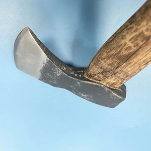 Hacha de Construcción de Acero con Alto Contenido de Carbono, Hacha para Jardinería Forestal con Mango de Madera Carbonizada, Herramienta de Corte - Product Image 6