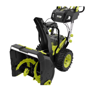 Offre promotionnelle : Souffleuse à neige électrique sans balais 40V HP 24 pouces à 2 étages, facile à utiliser, avec (4) batteries de 6,0 Ah et chargeur rapide - Product Image 3