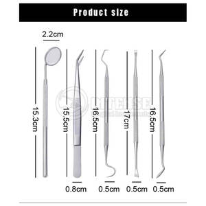 Juego de Instrumentos dentales de acero inoxidable de alta calidad hechos a mano en Pakistán - Product Image 6