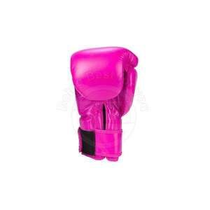 Gants de boxe en cuir de vachette véritable de haute qualité 8oz 12oz caractéristiques de poinçonnage de sécurité les plus vendues pour la boxe d'arts martiaux - Product Image 2
