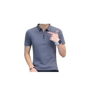 Lidong – Polo de Golf en coton pour hommes, t-shirt blanc brodé de haute qualité, col roulé personnalisé, vente en gros - Product Image 5