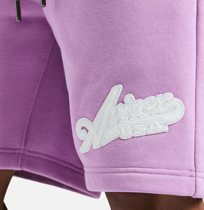 กางเกงขาสั้นผ้าฝ้ายฟลีซ Avirex พร้อมตัวอักษร Avirex ที่ขา และตราสัญลักษณ์ 'A' ที่กระเป๋าหลัง - Product Image 3