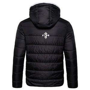 ATLANTIC, nueva chaqueta de invierno con logotipo personalizado más vendida, chaqueta acolchada con cremallera estampada transpirable de poliéster 100% - Product Image 5