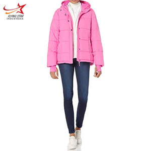 Chaqueta acolchada de hombre con cuello levantado de invierno con diseño personalizado y elegante con carcasa frontal en poliéster duradero - Product Image 4