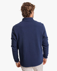 OEM Nuevo diseño de los hombres de encargo del cuarto de cremallera sudaderas con capucha de manga larga de los hombres sudaderas personalizadas - Product Image 3