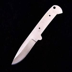 Kit de lames vierges en acier 1095 Nordic Forge pour couteau à lame fixe EDC, pointe tombante, finition satinée, fabrication OEM, lame pleine, bushcraft, chasse - Product Image 2