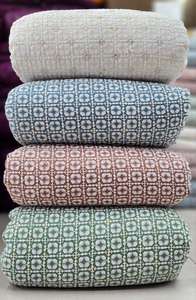 Alta calidad pesado Georgette vestido de novia tela impresa flores Schiffli bordado tul Material tejido para la fabricación de vestidos - Product Image 2