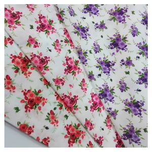 Tela de algodón con estampado personalizado a precio barato, Impresión de tela única al por mayor, impresión de tela floral de césped de gasa de algodón indio 100% - Product Image 4