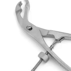 Pinces à os Lambotte ASTRIN SURGICAL 8,75 pouces, mâchoires auto-ajustables manuelles, cliquet, acier inoxydable, ensemble d'instruments - Product Image 6