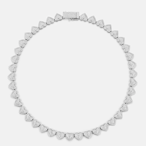 Colgante de Diamantes Personalizado de Aleación Estilo Hip Hop con Cadena de Eslabones Helados - Regalo - Product Image 2