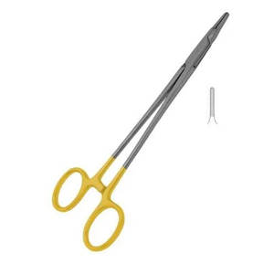 Cómodo bloqueo manual de aguja de acero inoxidable, tamaño personalizable de alta calidad, servicios OEM de color para uso en cirugía general - Product Image 1