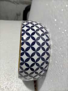 ชามไม้ทรงกลมสำหรับตกแต่งชามสลัดความจุขนาดใหญ่ทำด้วยมือสำหรับบ้านห้องครัวและร้านอาหาร - Product Image 3