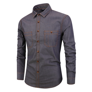 เสื้อยีนส์ลำลองสำหรับผู้ชายเสื้อยีนส์สำหรับฤดูใบไม้ร่วงมาใหม่ - Product Image 2